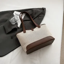 Bolsa Feminina Tote Harper Lona Premium – Casual Chic