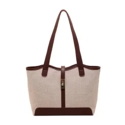 Bolsa Feminina Tote Harper Lona Premium – Casual Chic