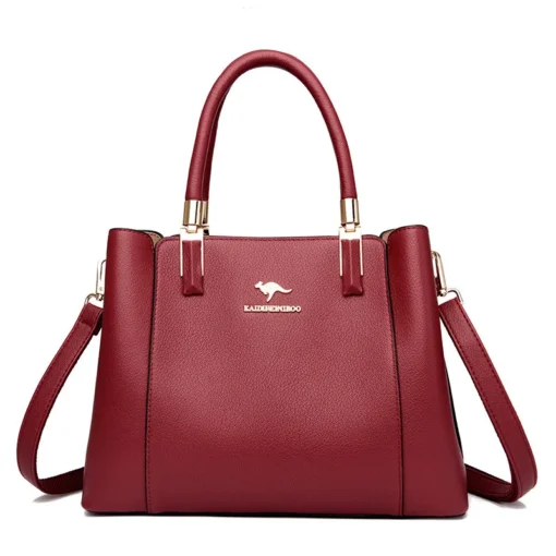 Bolsa Feminina Tote Aurora Elegance – Couro Ecológico Com Textura Natural - Image 8