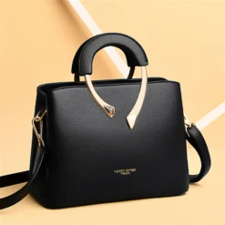 Bolsa Feminina Tote Luna Classic – Couro Ecológico Minimalista