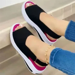 Sandália Ortopédica Feminina Elevée Comfort – Plataforma Anatômica e Antiderrapante