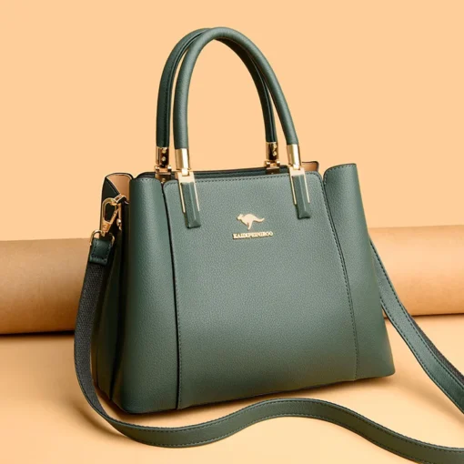 Bolsa Feminina Tote Aurora Elegance – Couro Ecológico Com Textura Natural - Image 4