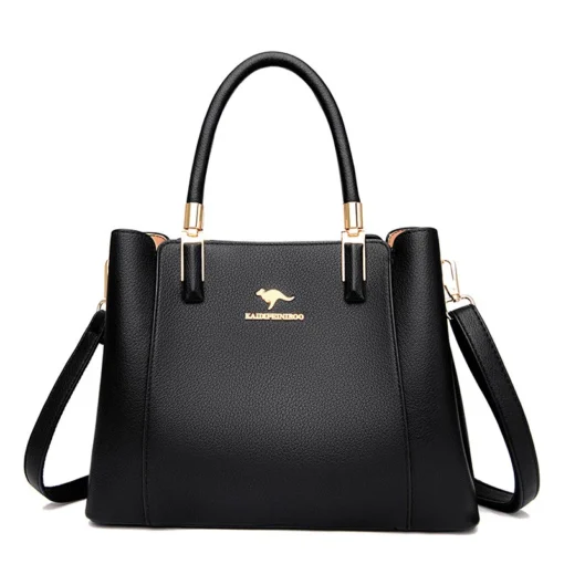 Bolsa Feminina Tote Aurora Elegance – Couro Ecológico Com Textura Natural - Image 6