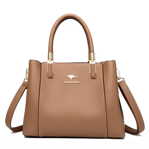 Bolsa Feminina Tote Aurora Elegance – Couro Ecológico Com Textura Natural