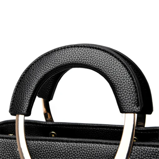 Bolsa Feminina Tote Luna Classic – Couro Ecológico Minimalista - Image 5