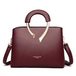 Bolsa Feminina Tote Luna Classic – Couro Ecológico Minimalista